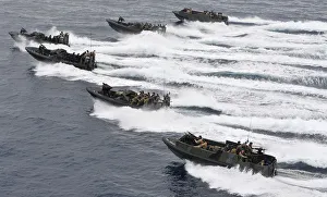 British and French Amphibious Assault Craft on Ex Corsican Lion British and French Amphibious Assault Craft on Ex Corsican Lion