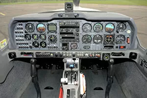 Training Collection: Cockpit of Grob Tutor Two Seat Training Aircraft
