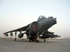 Images Dated 12th March 2009: Harrier GR9 with Paveway IV
