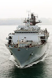 HMS Bulwark Sails for the Far East HMS Bulwark Sails for the Far East