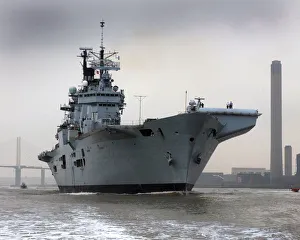 HMS Illustrious Visits London HMS Illustrious Visits London