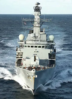 HMS Westminster Enroute to Libya to Aid in the Humanitarian Effort HMS Westminster Enroute to Libya to Aid in the Humanitarian Effort