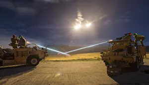 Images Dated 20th January 2016: Light Dragoons Firepower on Warcop Ranges