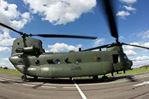 Images Dated 30th April 2012: Mk3 Chinook Helicopter at RAF Odiham