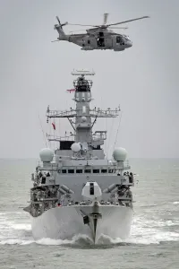 Royal Navy Prints: Royal Navy Type 23 Frigate HMS Sutherland Print