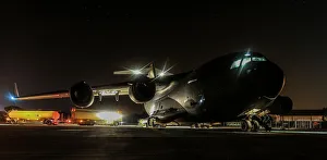 RAF C17 Carrying Humanitarian Aid for Northern Iraq RAF C17 Carrying Humanitarian Aid for Northern Iraq