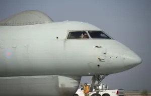 Herrick Gallery: RAF Sentinel R1 Taking Off in the Middle East