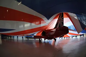 Red Arrows New Tailfin Design Awaiting Unveiling at RAF Scampton Red Arrows New Tailfin Design Awaiting Unveiling at RAF Scampton