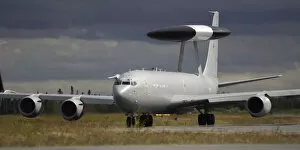 Images Dated 29th August 2003: Royal Air Force E3D Sentry AWACS Reconnaisance Aircraft