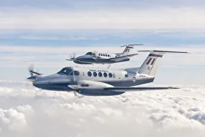 Royal Air Force King Air B200 Training Aircraft Royal Air Force King Air B200 Training Aircraft