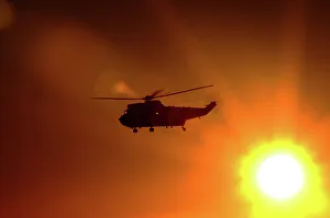 Images Dated 24th November 2014: Royal Navy Sea King Helicopter
