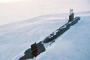 Royal Navy submarine breaks through Arctic ice for major exercise Royal Navy submarine breaks through Arctic ice for major exercise