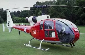Images Dated 1st May 2002: A Royal Navy Westland Gazelle Helicopter