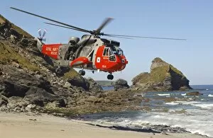 Images Dated 5th July 2004: Seaking Conducts Search and Rescue Exercise