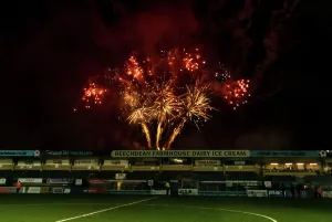 Fireworks at Adams Park, 01/01/20