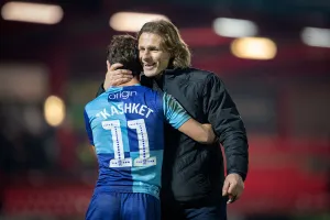 Gareth Ainsworth and Scott Kashket Gareth Ainsworth and Scott Kashket