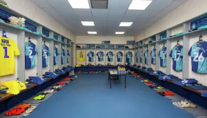 Wycombe changing room