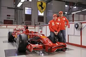 Images Dated 6th January 2008: 08FerrariF2008Launch