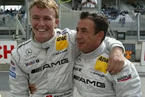 Images Dated 6th September 2003: One and two in the Top 10 Qualifying, Marcel F