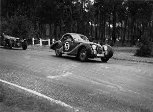 Images Dated 16th March 2009: 1938 Le Mans 24 Hours - Jean Prenant / Andre Morel: Jean Prenant / Andre Morel 3rd position, action