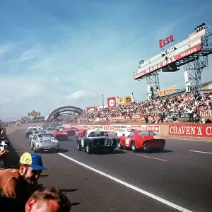 Images Dated 14th August 2012: 1962 Le Mans 24 hours