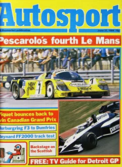 Images Dated 21st June 1984: 1984 Autosport Covers 1984
