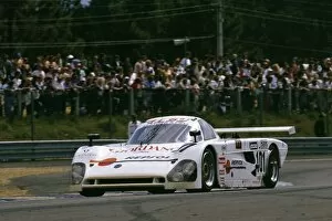 Images Dated 27th April 2009: 1989 Le Mans 24 Hours - Fermin Velez / Luigi Taverna / Nick Adams