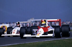 Images Dated 15th July 1990: 1990 British GP