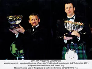 Images Dated 7th January 2002: 2001 FIA Prizegiving Gala Monaco Colin McRae and Nicky Grist Mandatory credit