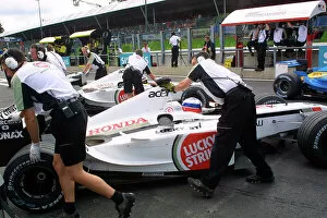 Images Dated 31st August 2002: 2002 Belgian Grand Prix - Saturday Qualifying Spa-Francorchamps, Belgium