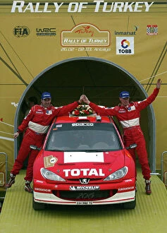 Images Dated 2nd March 2003: 2003 FIA World Rally Champs. Round Three, Turkey, 26th February - 2nd March 2003 Richard Burns