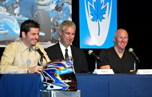 Images Dated 19th November 2002: 2003 Players drivers - Patrick Carpentier & Paul Tracy