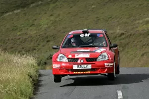 Images Dated 1st August 2004: 2004 British Rally Championship Simon Hughes Manx International Rally 2004