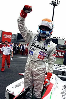 Images Dated 4th April 2005: 2005 Formula Nippon Championship Motegi, Japan. 3rd April 2005 Race winner Ricahard Lyons (1st)