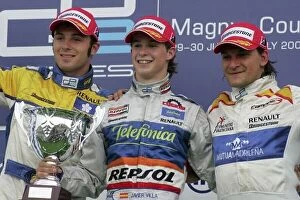 Images Dated 1st July 2007: 2007 GP2 Series. Round 4. Magny-Cours, France. 1st July. Sunday Race Javier Villa (ESP)