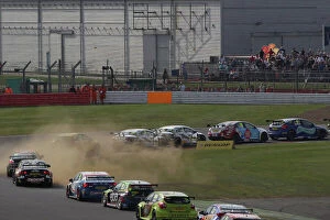 Images Dated 28th September 2014: 2014 British Touring Car Championship, Silverstone, 27th-28th September 2014