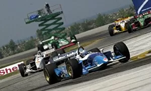 Images Dated 15th July 2002: Alex Tagliani came through the field to finish fifth at the Marconi Grand Prix of Cleveland