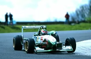 Images Dated 18th October 2001: British Formula Three Championship: Andre Lotterer won race 2 for Jaguar F3