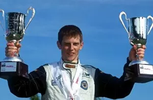 Images Dated 24th June 2001: British Formula Three Championship: Anthony Davidson Carlin Motorsport took victory in both races