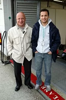 British Formula Three Championship: Former F1 and CART star Teo Fabi with his son Stefano Fabi Manor Motorsport