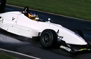 Images Dated 15th October 2001: British Formula Three Testing: Avon Junior Formula Ford Champion Steven Kane has his first test in