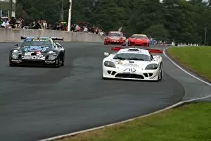 Images Dated 18th August 2002: British GT Championship: Chris Maries / Mike Newton, Graham Nash Motorsport leads into the first