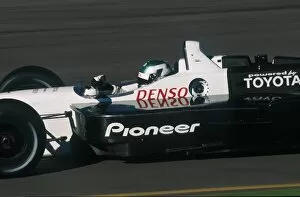 Images Dated 29th January 2001: Champ Car Testing: Formula Nippon champion Tora Tokagi tests for Walker Racing