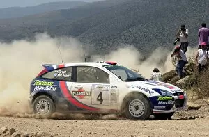 Images Dated 14th June 2001: Colin McRae Ford Focus: Acropolis Rally. June 14-17, 2001
