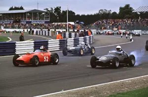 Images Dated 24th July 2000: Coys Historic Festival-Pre1961 GP cars, Nigel Corner in Ferrari