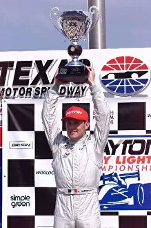 Images Dated 29th April 2001: Dayton Indy Lights: Damien Faulkner wins at Texas Motor Speedway