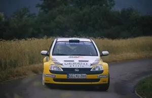 Images Dated 9th July 2001: Deutchland Rally: Opel Corsa kitcar first appearance