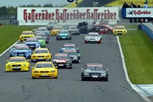 Images Dated 19th May 2002: DTM Championship: Jean Alesi AMG Mercedes starts from pole position