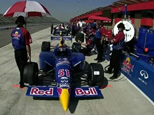 Images Dated 24th March 2002: Eddie Cheever (USA), foreground, and team mate Tomas Scheckter (RSA)