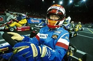 Images Dated 13th December 2000: ELF Karting Masters 2000: Young French star Jonathon Cochet